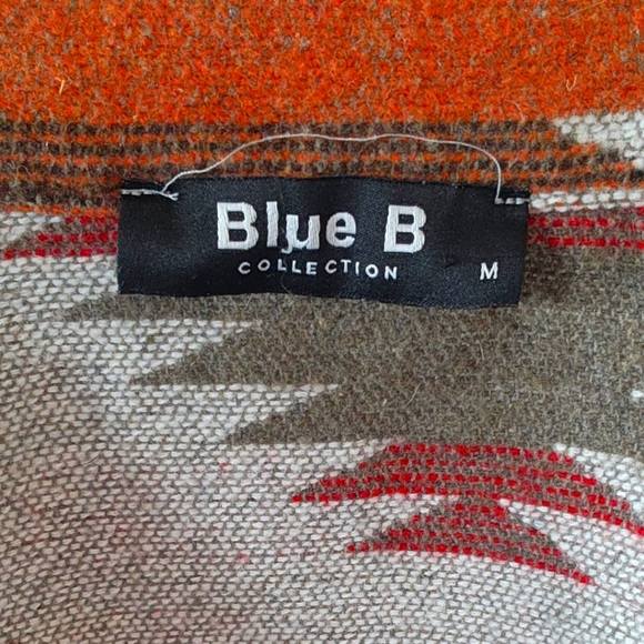 Aztec Print Pattern Loose Shacket - Picture 5 of 7